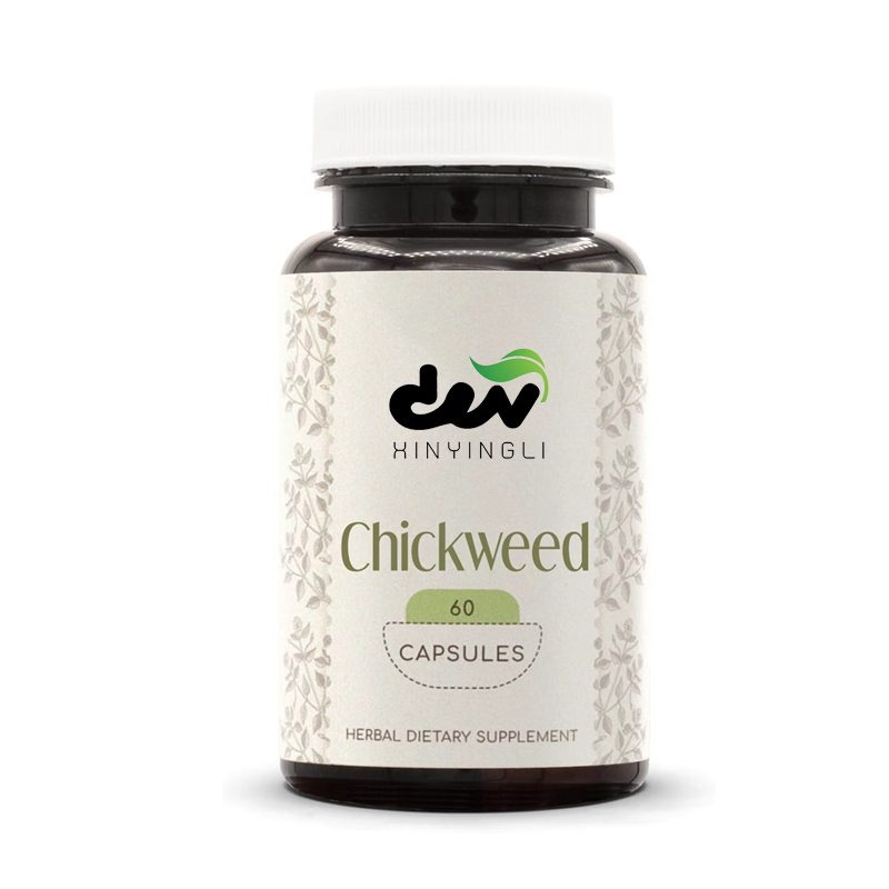 Dried Herbs - Chickweed 60 Capsules, 800 Mg, Chickweed