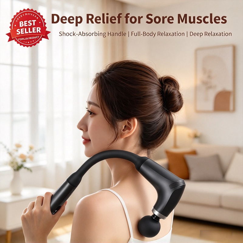 Smart Electric Fascia Gun, Han - Health Wellness ulasan dan harga