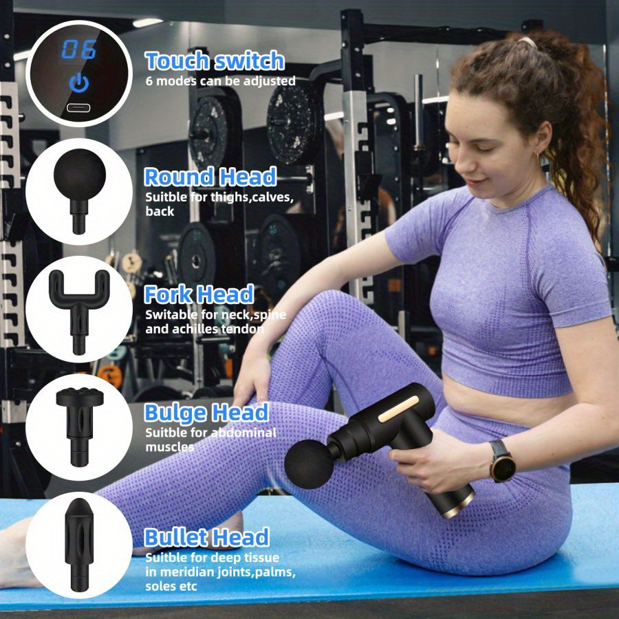 Mini Fascia Gun Deep Tissue Ma - Health Wellness ulasan dan harga