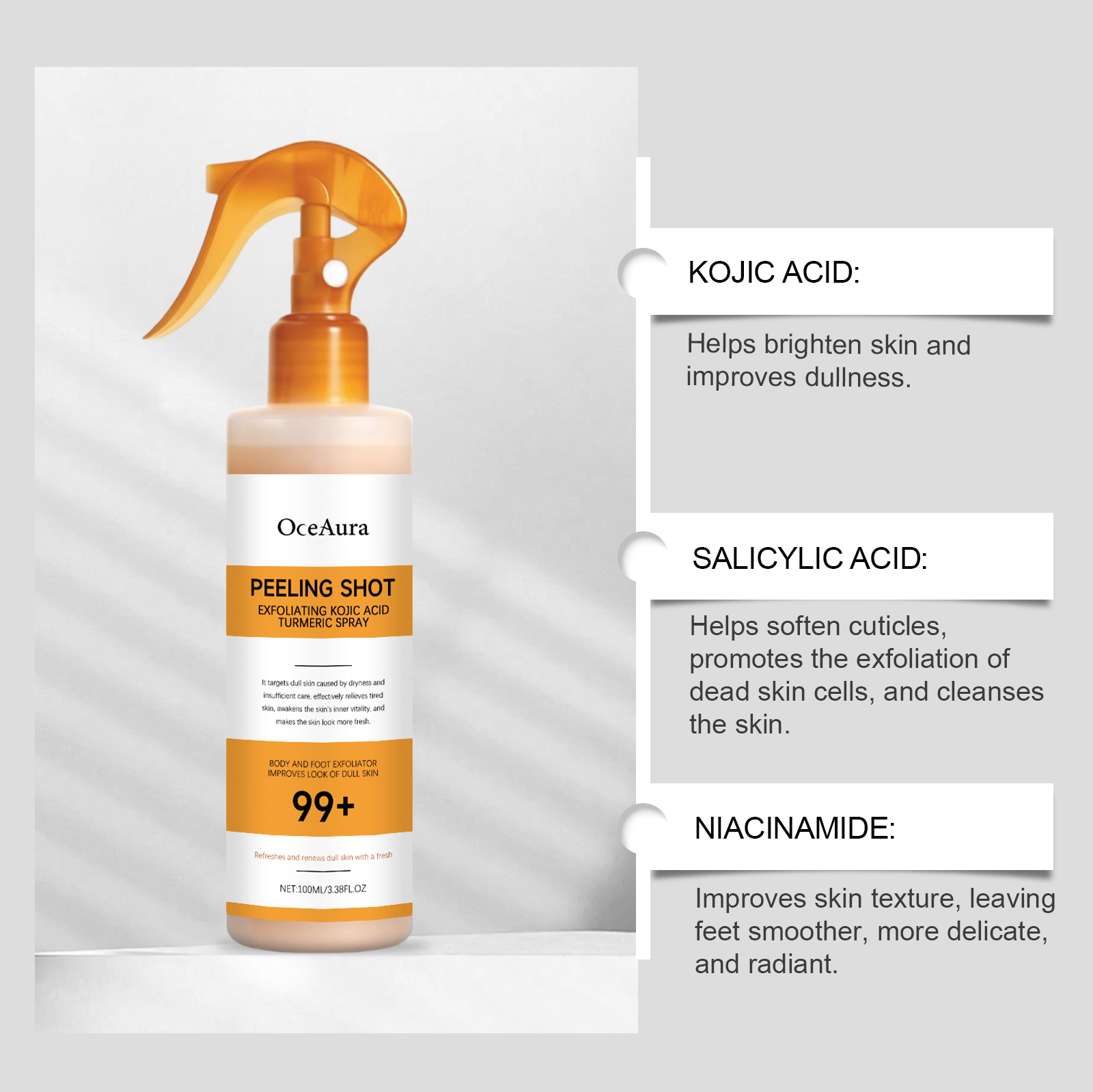 Peeling Shot Exfoliating Kojic - Turmeric ulasan dan harga