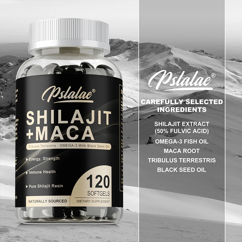 Shilajit + Maca - Boosts Energ - Herbal Supplement ulasan dan harga