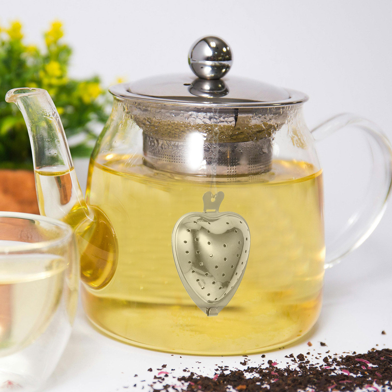 3Pcs Stainless Steel Tea Infus - Herbal Tea ulasan dan harga