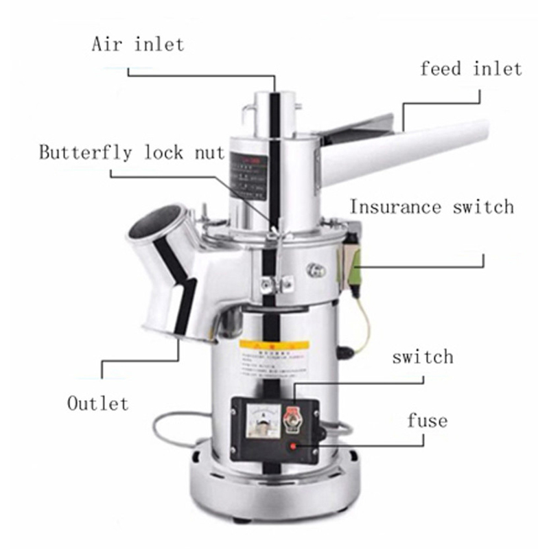 Commercial Hammer Mill Dried S - Dried Herbs ulasan dan harga
