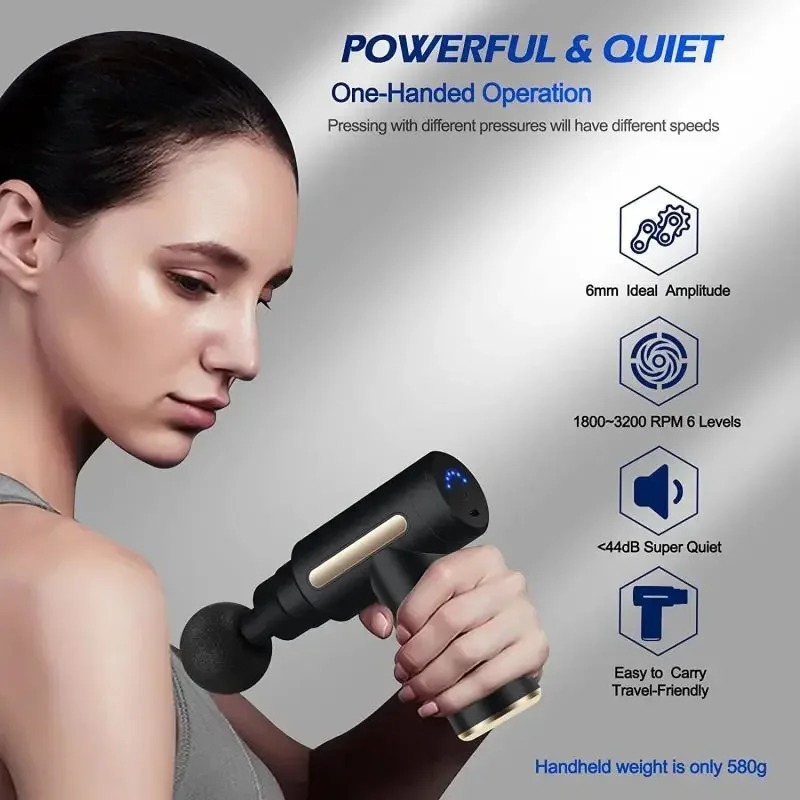 2024 portable fascia gun body  - Health Wellness ulasan dan harga