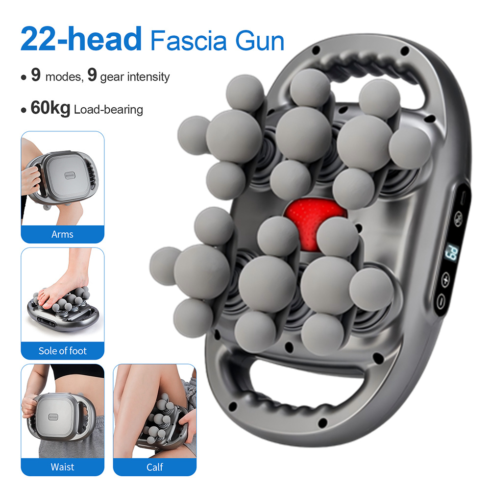 22-Head Fascia Gun High-Freque - Health Wellness ulasan dan harga