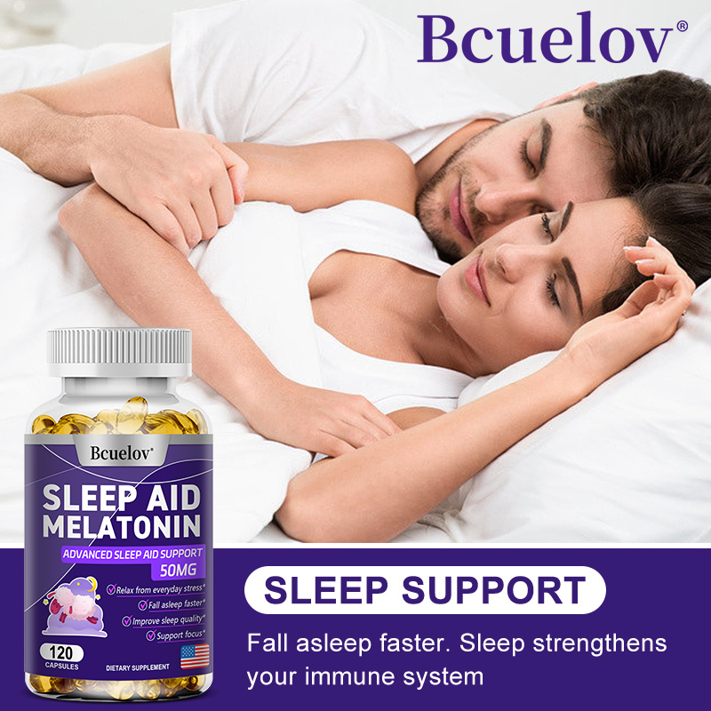 Melatonin 25mg Capsules with L - Herbal Supplement ulasan dan harga