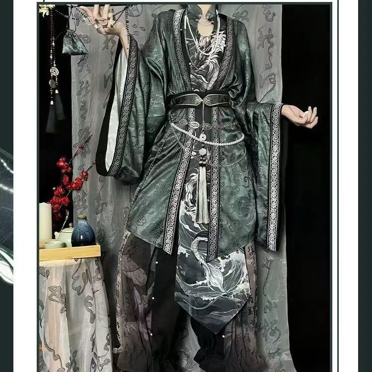 Chinese Hanfu Song Style Set - - Echinacea ulasan dan harga