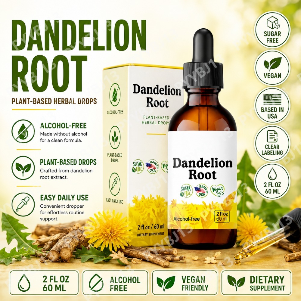 Dandelion Root Supplement Live - Herbal Tincture ulasan dan harga