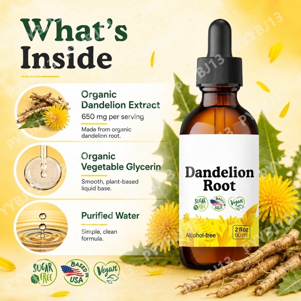 Dandelion Root Supplement Live - Herbal Tincture ulasan dan harga